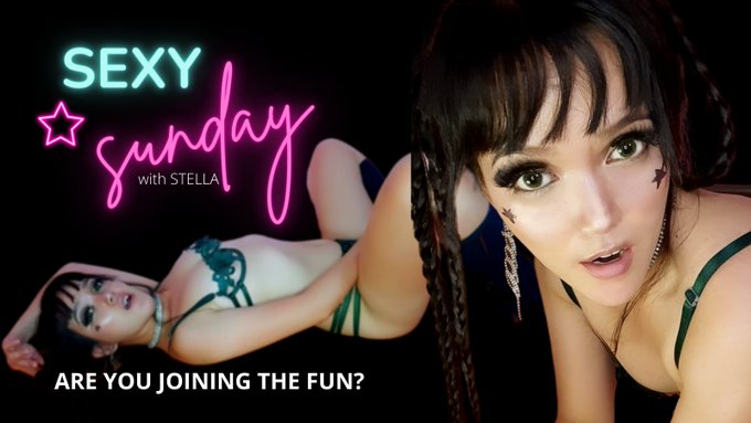 SEXY SUNDAY with STELLA Are you joining the fun @FanCentro and https://t.co/UfTV8Gynmj tonight? Once