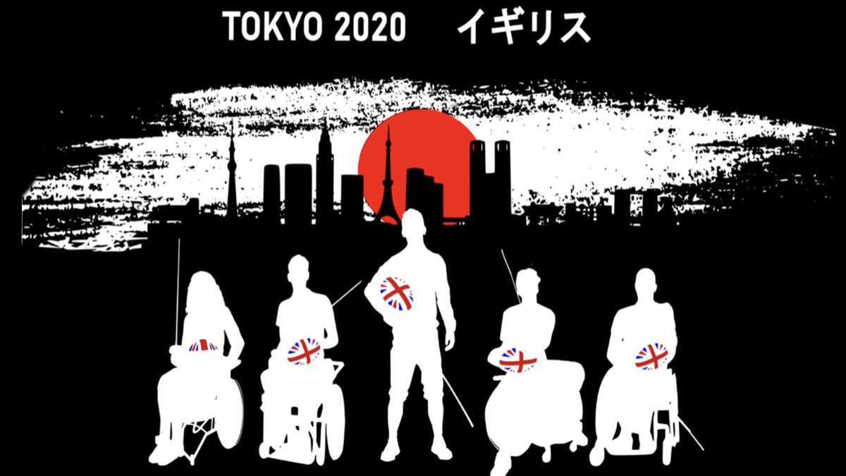 Excited to show our new #fencing T-shirt design to support our #teamgb  fencers &amp; #wheelchairfencing at #Tokyo2020  #paralympics  &amp; 2 worthy charities, The Sabre Trust &amp; Trees for the Future. Now available to order at fencingstuff.org.uk #isitok #supportallsport