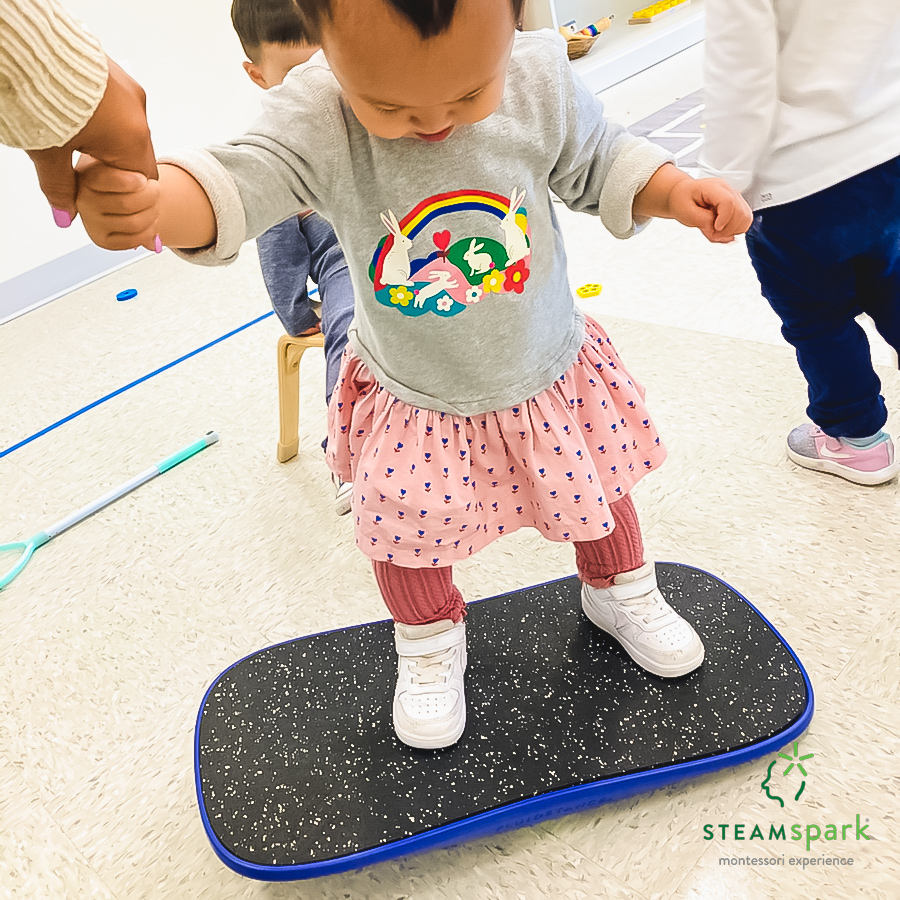 STEAMSparkExp's tweet photo. Balance boards are an excellent way to stimulate balance and strength in the classroom. They not only heighten the student's awareness of their physical body but they also stimulate imagination and creativity. 
 
#STEAMspark #Montessori #physicalActivation https://t.co/a6z0gFIuCZ