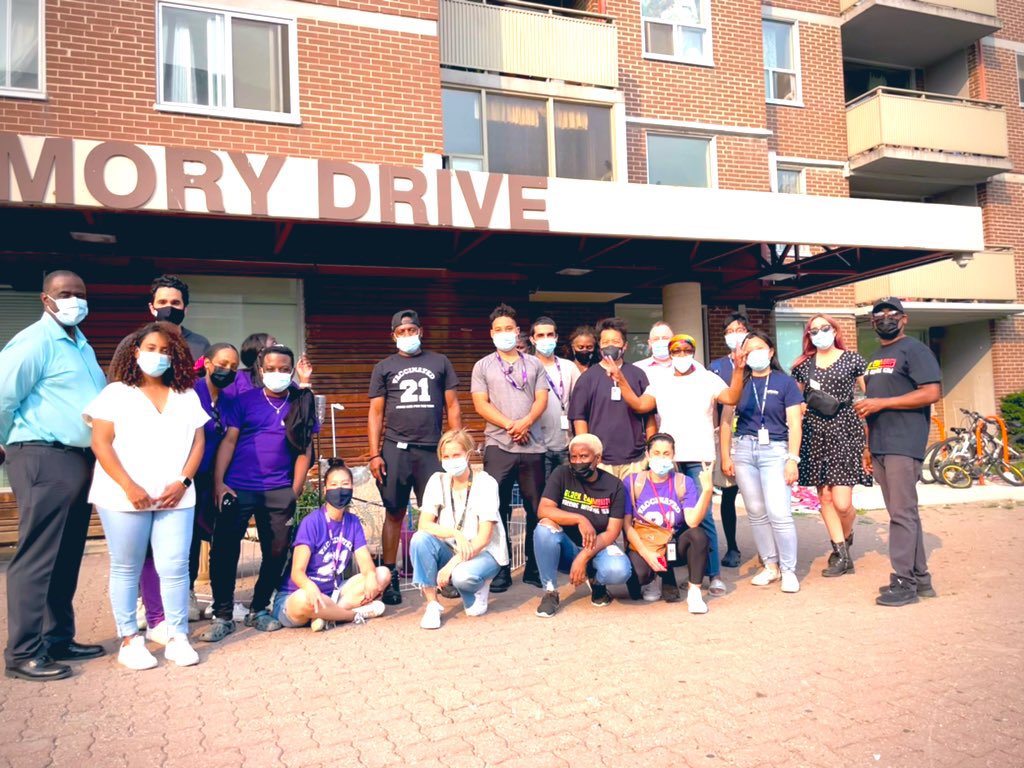 3 months ago today this team lifted up one of the first pop-up clinics in the city. door-to-door it didn’t stop — these community partnerships part of the reason Canada leading the world on vaccine rollout.