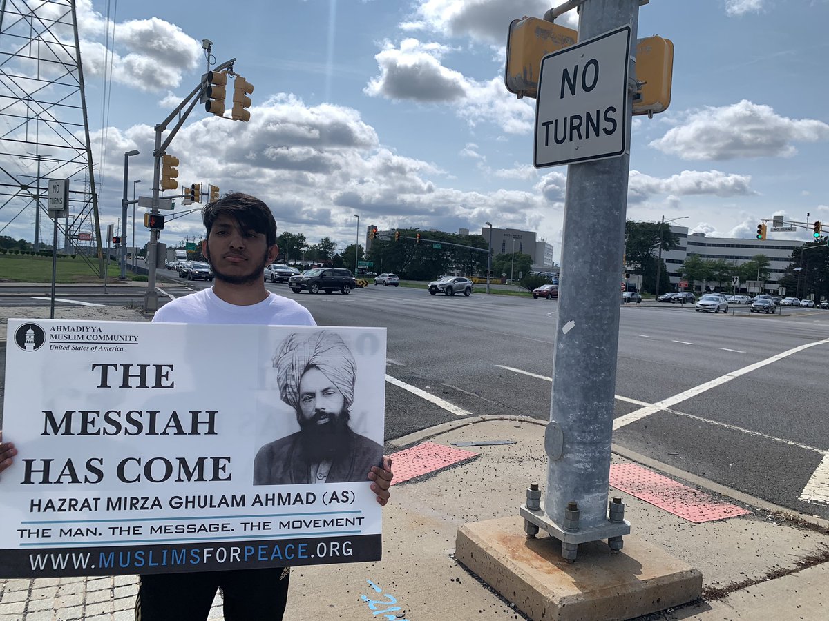 MKA_CJersey's tweet photo. #TheMessiahHasCome #JesusReturn #WoodBridgeNJ @muslimsforpeace @njdotcom @AhmadiyyaUSA https://t.co/5xJcLAeIJT