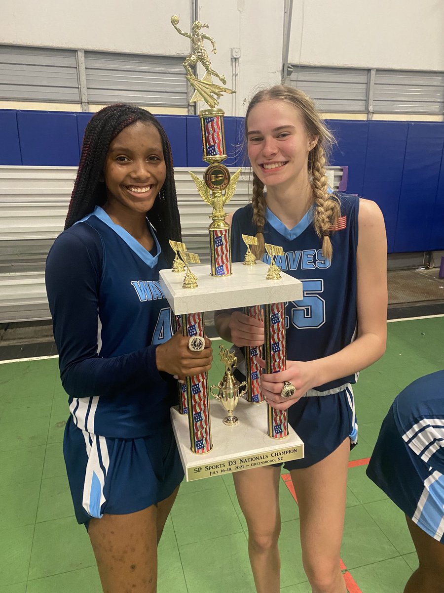 Melindahillman's tweet photo. Congratulations ⁦@audra_hillman33⁩ ⁦@CarolinaWavesBB⁩ on the big win today! 5p Championship!  Great work!!🏀🌊❤️⁦@5psports⁩ ⁦@CarolinaGHoops⁩ ⁦@WFHSGirlsBB⁩ https://t.co/Z27J9CbF1D