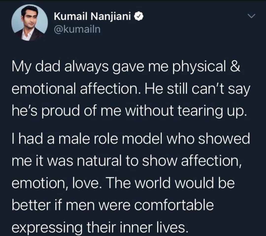 WholesomeMeme's tweet image. Via @kumailn