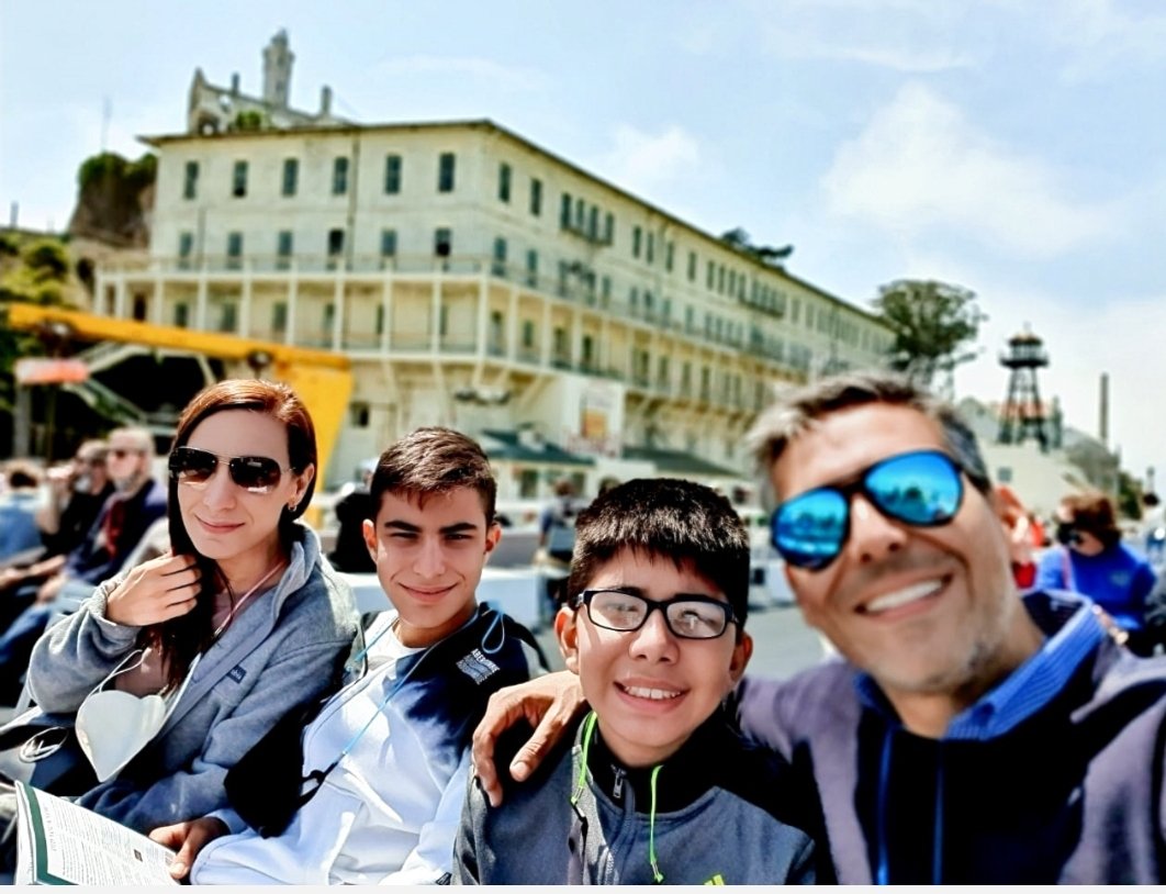 Vacaciones familiares #Alcatraz #SanFrancisco #familyvacation