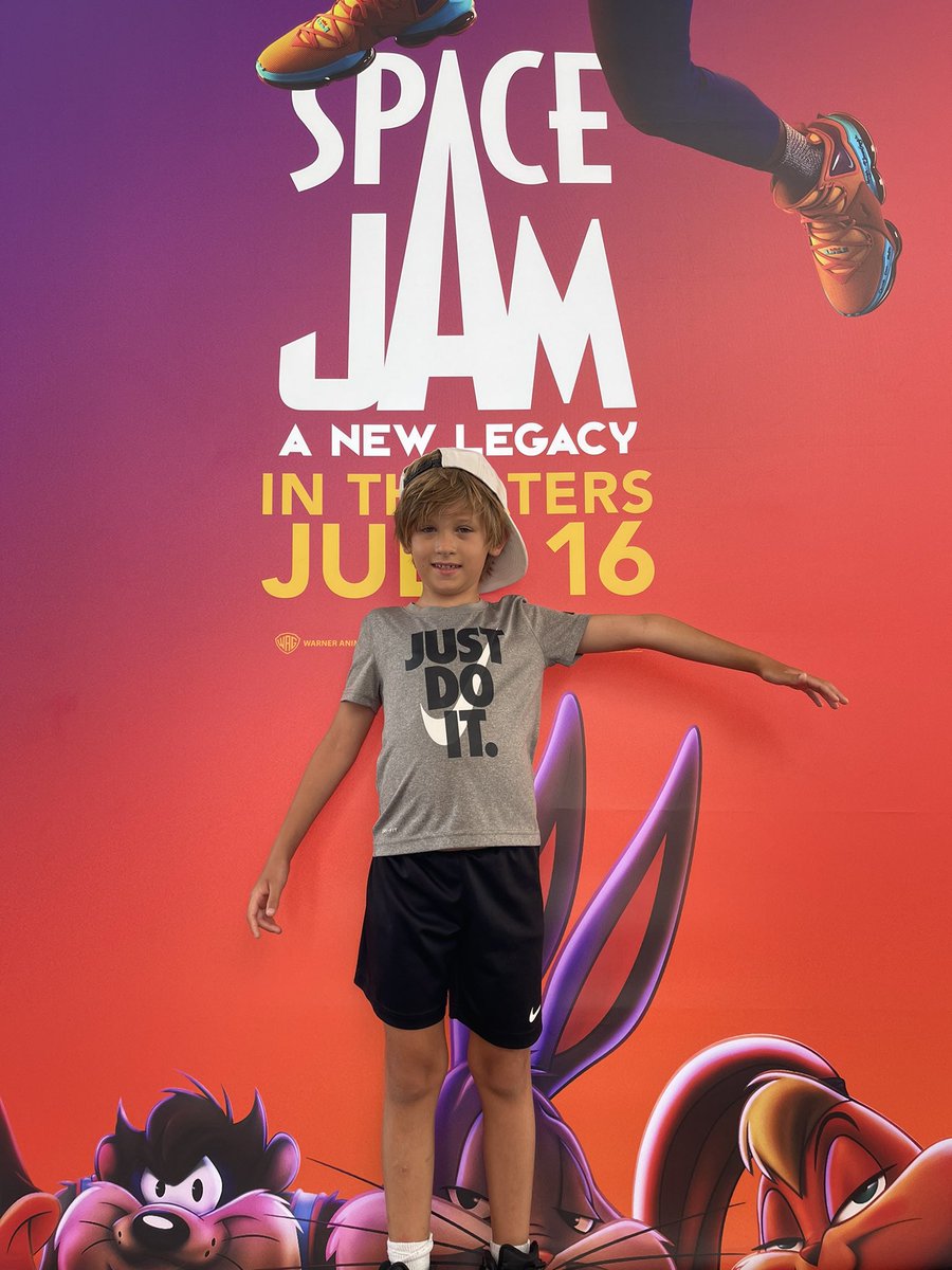 We came. We saw. We jammed. #SpaceJam #BRADYBURCH #BeingBRADY