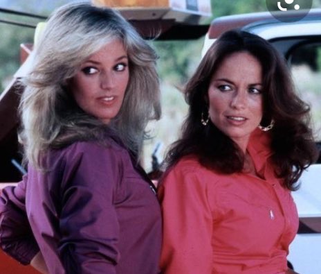 #CannonballRunII 
Susan Anton and Catherine Bach  1984