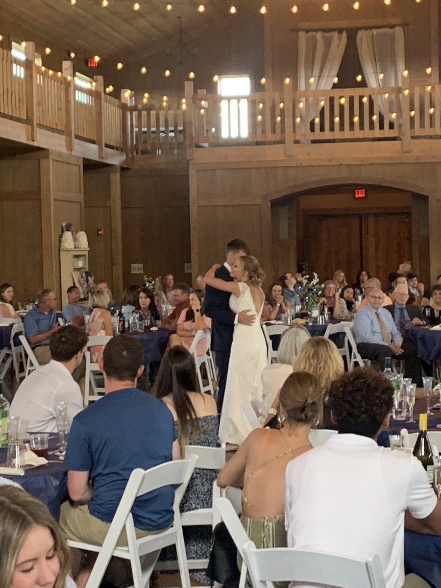 A very big congratulations to our own Tanner Albright <a href="/TannerAlbright/">Tanner Albright</a> and his bride Bailey on their marriage today! So proud of you!