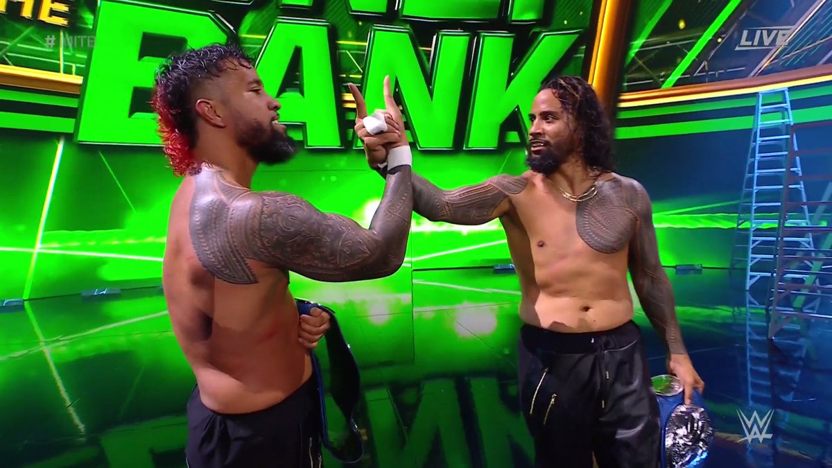 The Usos Win Tag Team Titles During MITB Pre-Show