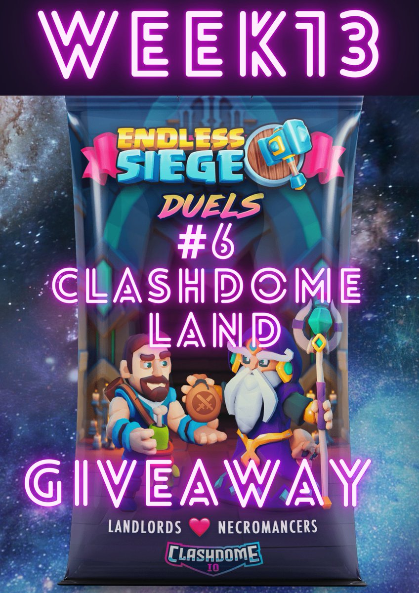 To celebrate our youtube hitting 5k subs we're doing another #giveaway 

To enter just retweet this post,  join our discord and follow the rules in the weekly competitions channel!!! LFG! 

discord.gg/t2ZBUGVNfa

<a href="/clash_dome/">𝗖𝗟𝗔𝗦𝗛𝗗𝗢𝗠𝗘</a> <a href="/BasmatiLav/">Louie Rice</a> <a href="/WAX_io/">WAX</a>

#NFTGiveaway #NFTcollectibles