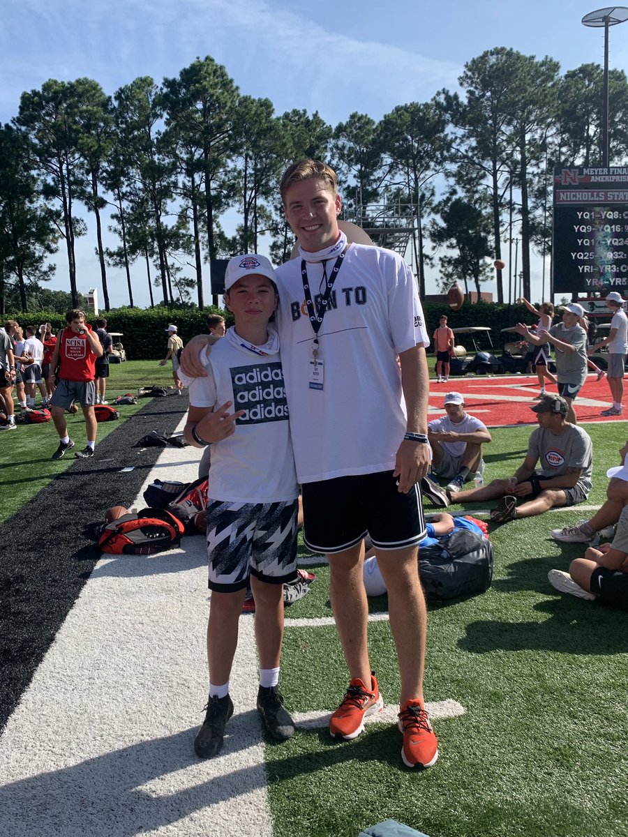 Heading home after the <a href="/mpa_info/">Manning Passing Academy</a> in Thibodaiux LA.  Great time and the boys loved it!  Great coaching and an Amazing learning experience.  Proud of my Son Brody and his Best Buddy Toby!