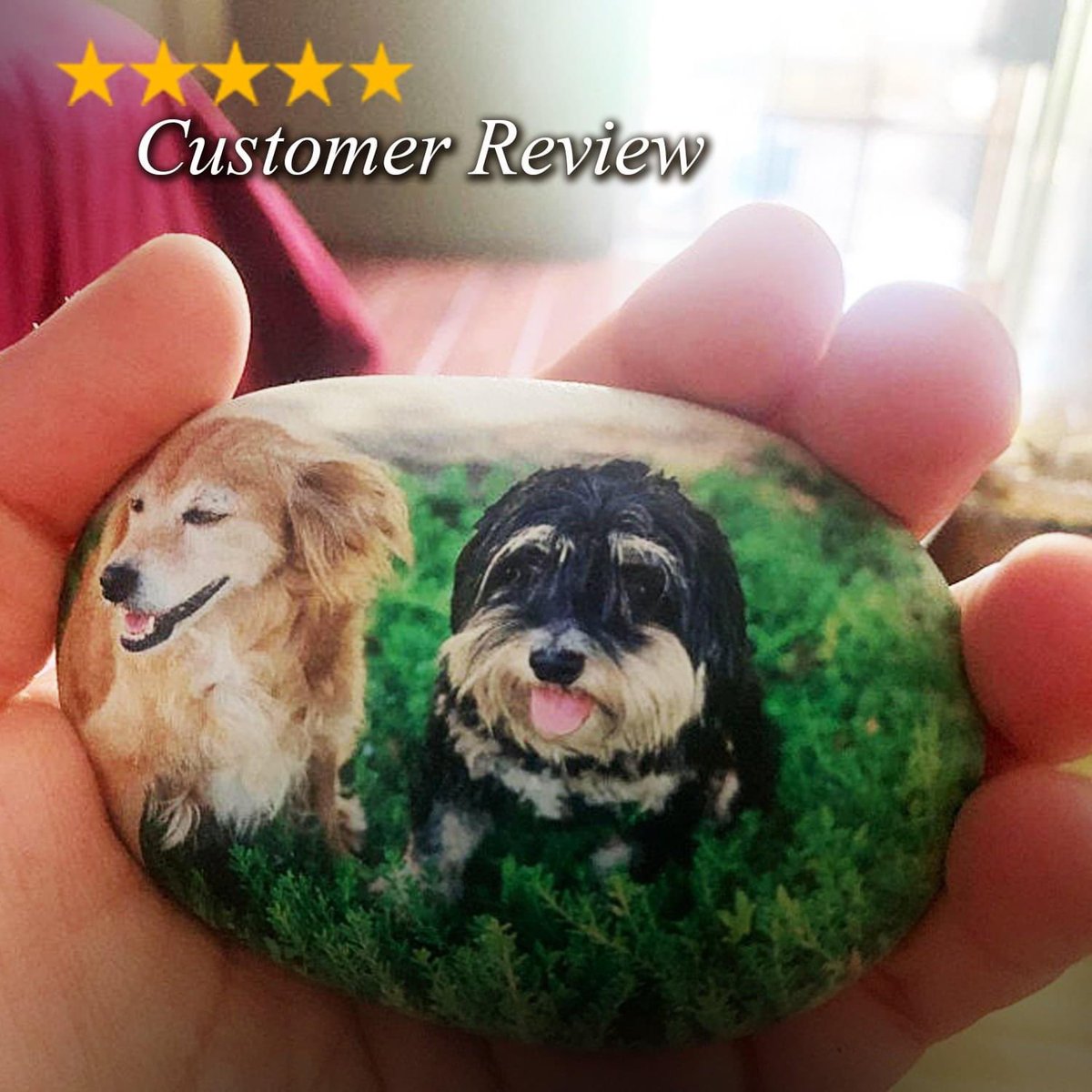 "Looks just like my photo! Thank you!" -Lauren B
#Dogmom #Dogdad #SupportLocalShelter #ShelterDonation #RockaRescue #FamilyPlanks #CustomerReview