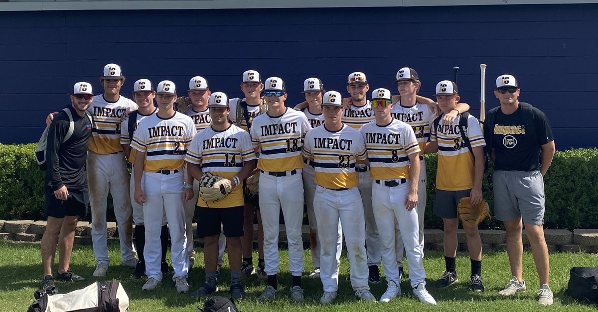 Thank you to <a href="/impactsportsla/">Impactbaseballla</a> for the opportunity to play this summer. Thanks coach <a href="/GarrisonBeirig2/">Garrison Beiriger</a> and coach Ricca, I learned a lot from you both this summer. Good luck next season boys!