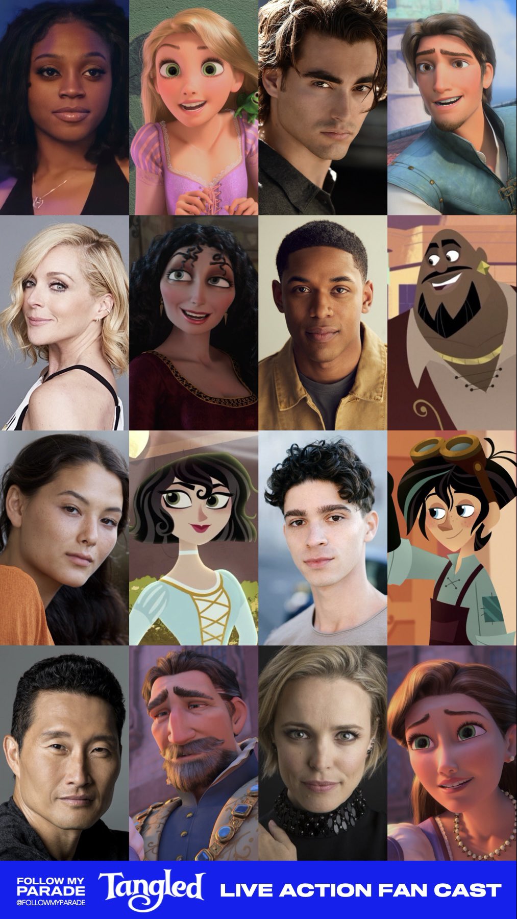 Who Should Be in the Cast of a Live Action 'Tangled?