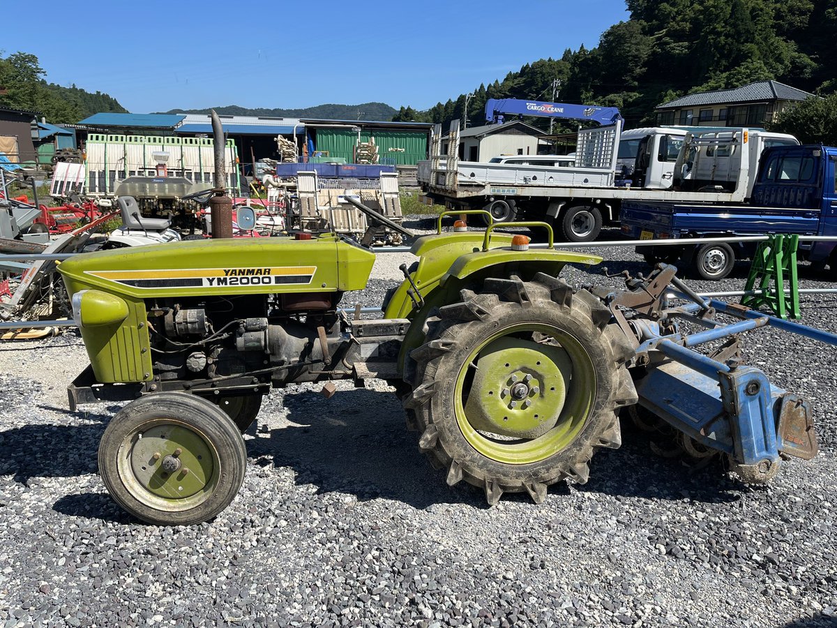 熊本へクボタFTを届けて福岡で1974年式ヤンマーYM2000、通称青ガエルを 