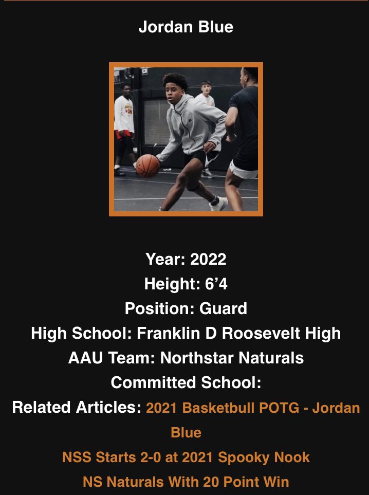 RecruitTheBronx's tweet photo. Jordan Blue

https://t.co/ekseKKNCn1 https://t.co/kIUR40yC3S