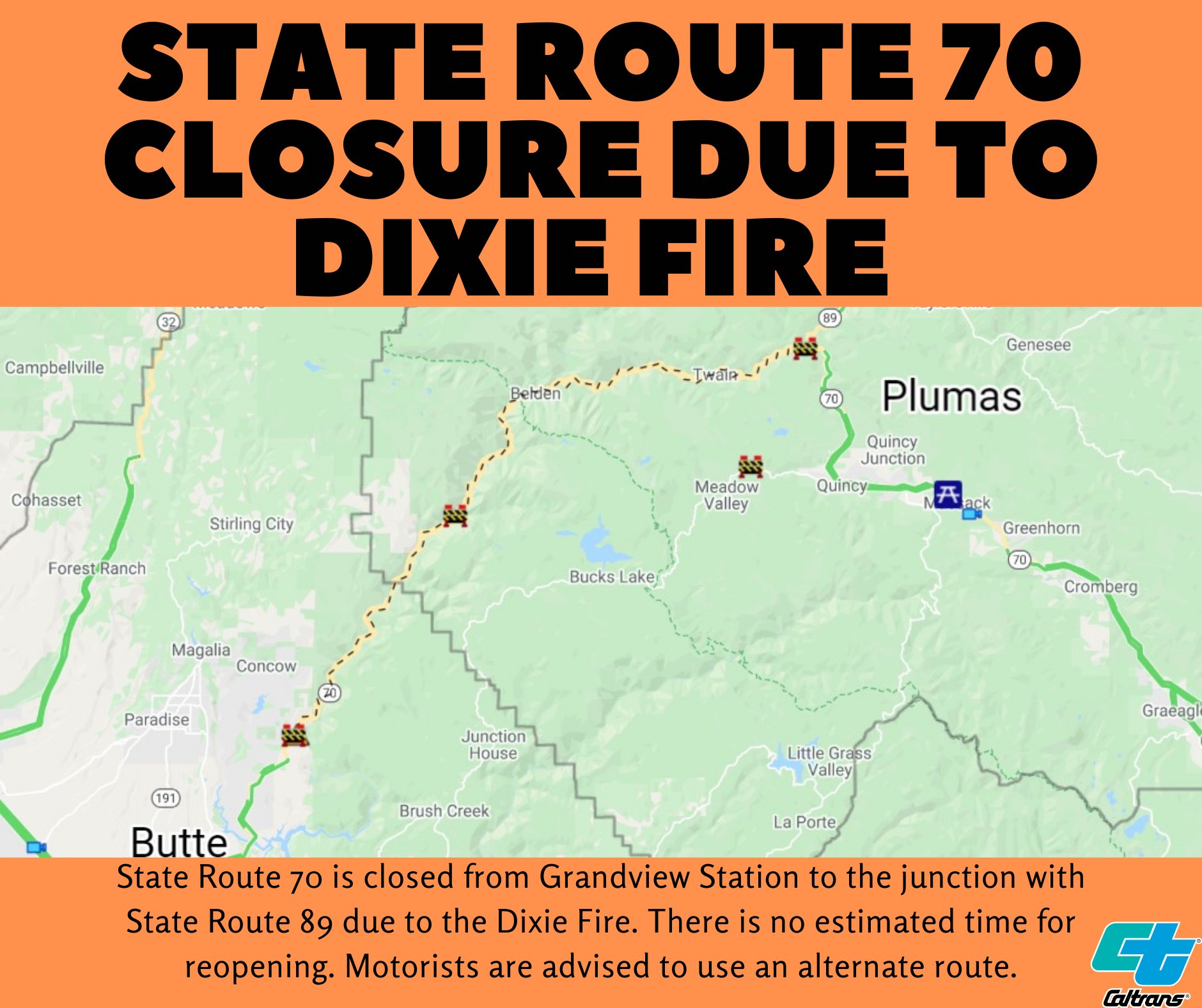 California Highway 89 Road Closures - brinr8c