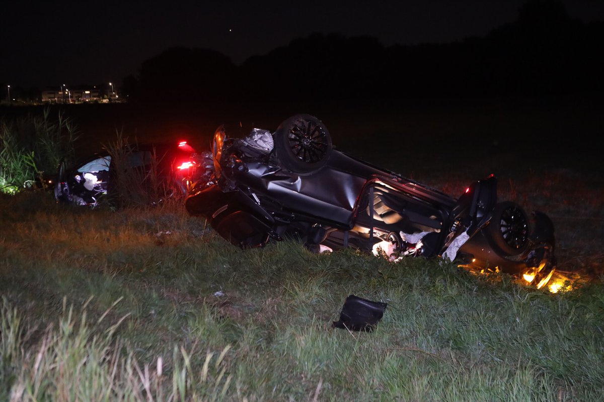 Ravage na verkeersongeval in Veghel, één bestuurder onder invloed