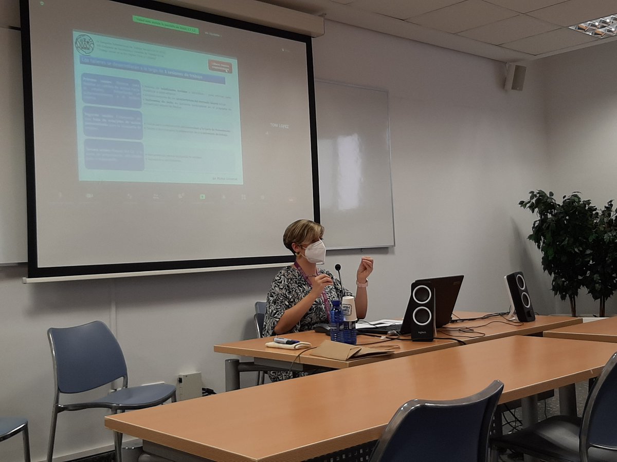 MutuaUniversal's tweet photo. ℹ La semana pasada participamos en @cifets2021, que este año se centraba en los desafíos de la sociedad digital.
✅Nuestra compañera Miriam Cuesta presentó la comunicación ‘Talleres Virtuales para la mejora de la empleabilidad de pacientes que han sufrido Accidente de Trabajo’. https://t.co/oWZBVrkXDM