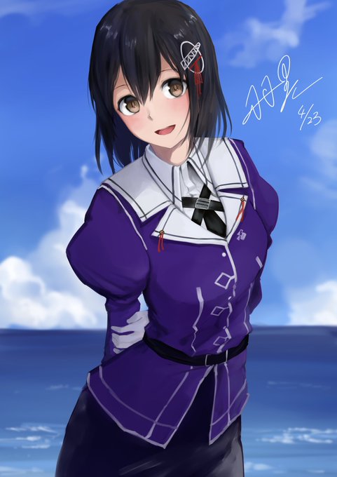 「皆さんの推し艦娘教えてください」 illustration images(Oldest))