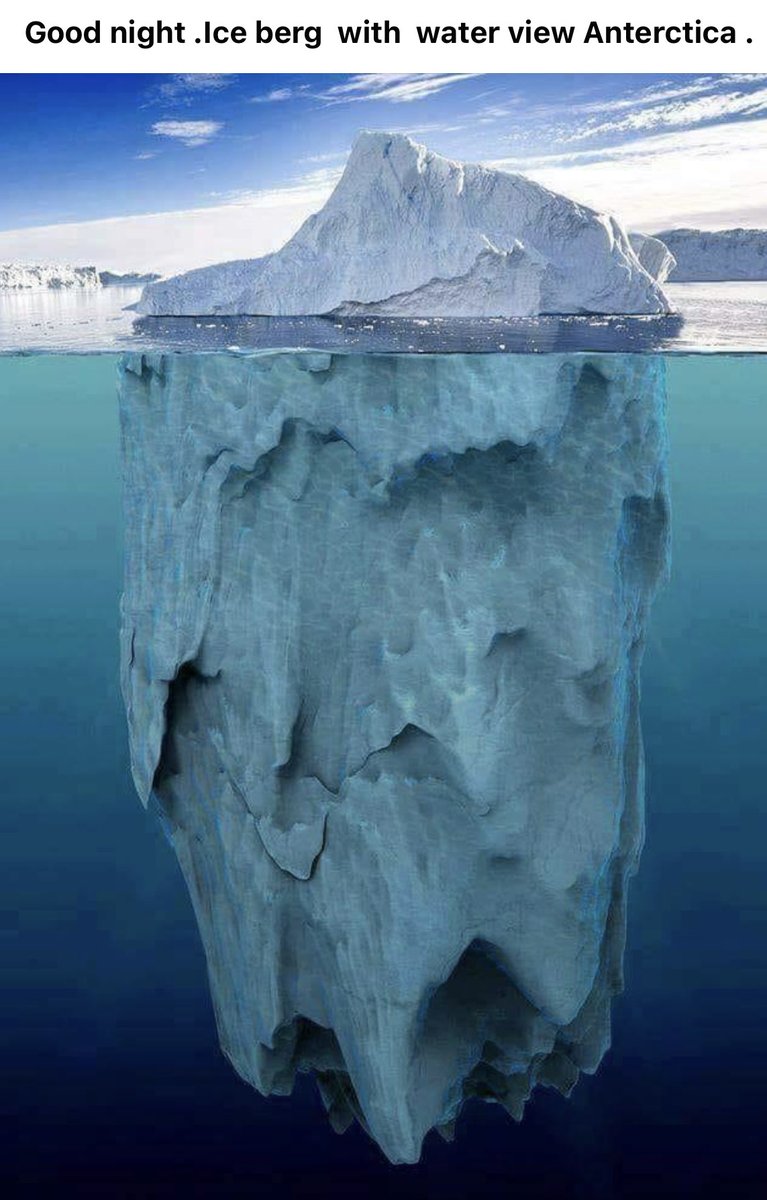 Msjethics's tweet image. The tip of the iceberg