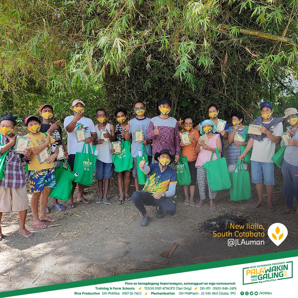 RCEFExt's tweet photo. #RCEFExt: Repost from @  JLAuman
New Iloilo, South Cotabato

I'm on a #HOLIDATE with the rice farmers of Barangay New Iloilo, Tantangan, South Cotabato.

See more: https://t.co/1OkYelhHx3

#PalaywakinAngGaling #yunPALAYun https://t.co/mnCzN3YkEy