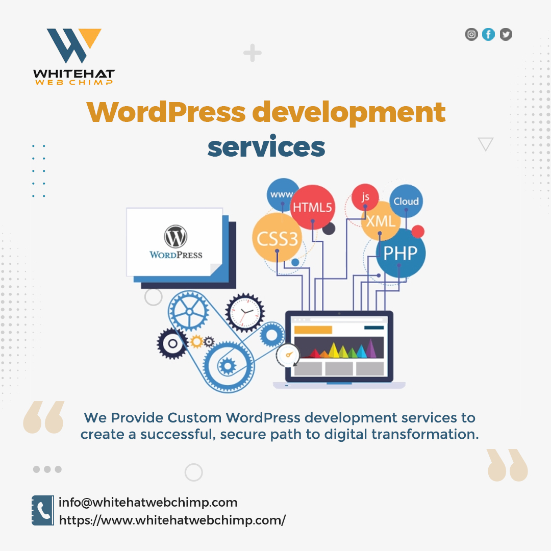 Whitehat_webs's tweet image. We Provide Custom WordPress development services to create a successful, secure path to digital transformation. bit.ly/3wrsbuX#whiteh… #wwc #XamarinMobileApp #seo #digitalmarketing #marketingagency #ppc #webdevelopment #wordpress #laravel #laravel5 #phpdeveloper #logodesigner