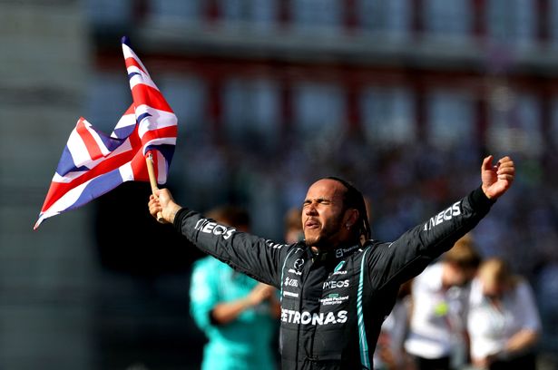 ShopThedotUK's tweet photo. Congrats Loius Hamilton on winning the British Grand Prix makes up for losing the euro final, almost.
 Hey Verstappen, if you can't stand the heat get out of the kitchen, next time move over like everyone else did https://t.co/L5CJxPa5eb
