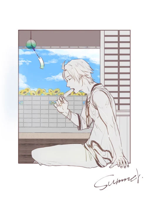 もう夏ですね。
暑い日はガリガリ君が食べたくなります。

#クリ笑イト 