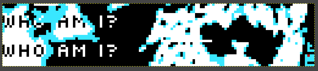 jamchamb_'s tweet photo. I only recently found out the 2010 HOPE badge was also a GoodFET, but I did distinctly remember there was some kind of puzzle hidden in the firmware. In keeping with doing this 11 years late, I dumped the firmware with a GreatFET and found some ciphertext and a raw RGB565 image https://t.co/hg8duayVzR
