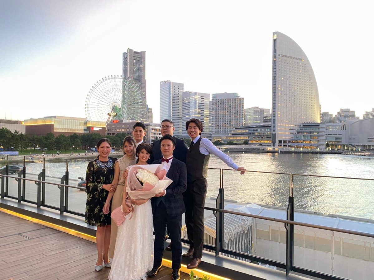 aich_16's tweet photo. 一度延期しましたが、7月17日に無事挙式が終わりました💍💕
余韻抜け出せないまま仕事いってきます。笑 https://t.co/P95mNe89rh