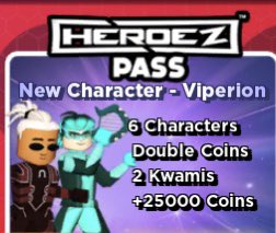 mlbrpnews's tweet photo. 🎁 Giveaway 🎁: Heroez Pass Giveaway (Miraculous RP: Ladybug &amp; Chat Noir) 

❔How to enter ❔

1. Follow @ecolmena &amp; @ToyaPlayStudio 

2. Like this post 

3. RT this post 

4. Comment why you should win 

#Roblox #gaming #giveaway #Toya https://t.co/gO46rPeJ9f