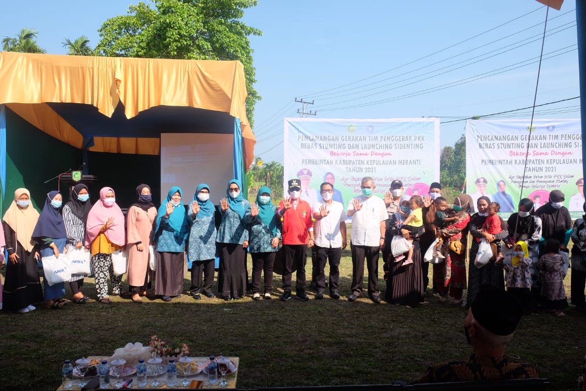 Wabup H. Asmar Canangkan Gerakan Tim Penggerak PKK Bebas Stunting dan Launching Aplikasi Sidenting, Optimalkan Penanganan Stunting di Kep. Meranti detail di news.merantikab.go.id/webnewsV2/webp…