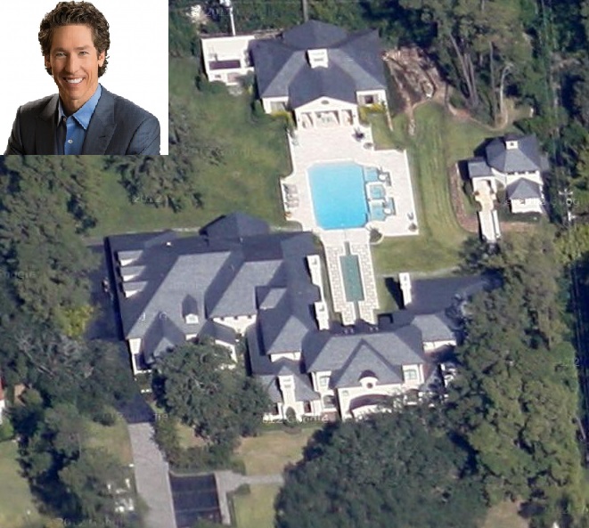Joel Osteen has made religion a lucrative career and the fact that he drives a $325,000 Ferrari as he asks people to send him money only shows how morally bankrupt he is.

His $10.5 million dollar house isn't too shabby and shows why he clearly needed that $4.4 million PPP loan.