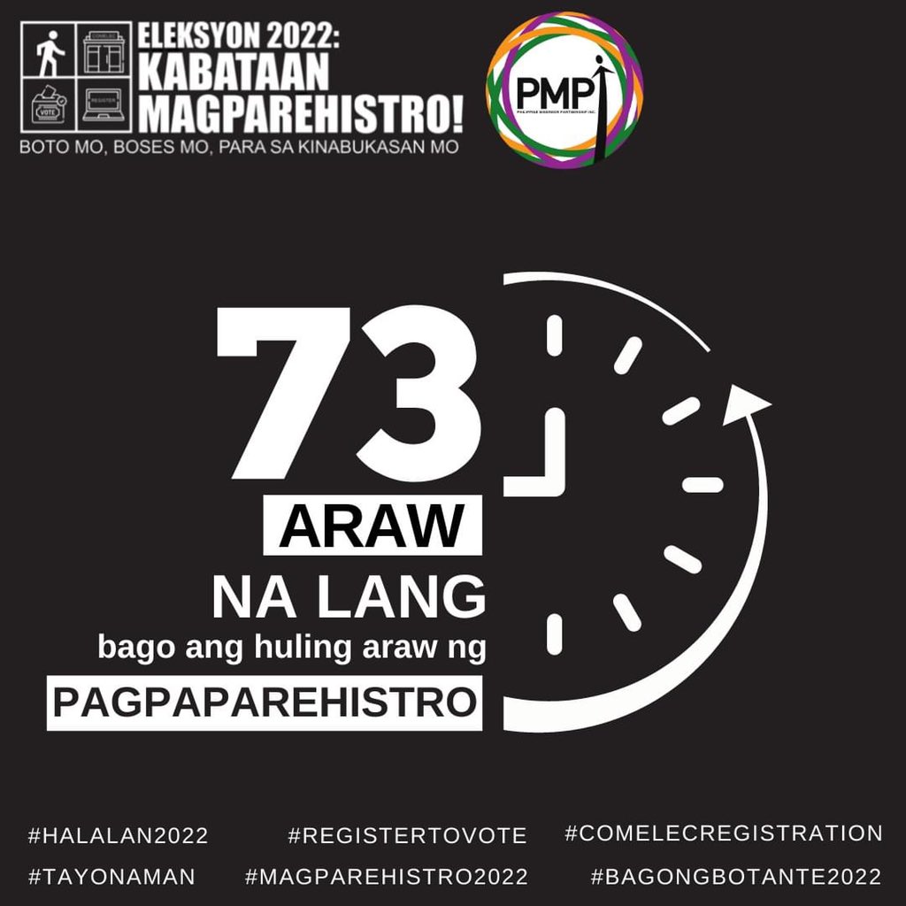 philmisereor's tweet photo. Rehistrado ka naba? Kung hindi pa bisitahin ang COMELEC kung papaano magpa rehistro. [https://t.co/nNy20AZAhp]

Ang boto at boses mo ay para sa kinabukasan mo! 🗣💯

#Halalan2022 #RegisterToVote #COMELECRegistration #TayoNaman #MagpaRehistro2022 #BagongBotante #RegiToVote https://t.co/5BdZc3fU4q