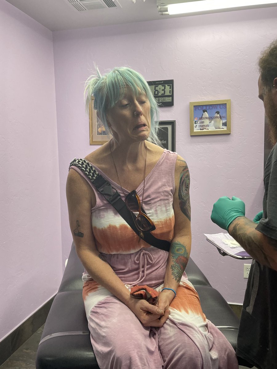 molowry's tweet photo. Took a spontaneous trip to the body piercing shop with a super pal. Nose ring #3 installed. #nosering #putjewelryonit #getpierced #itsfun https://t.co/wzv8xNb8fj
