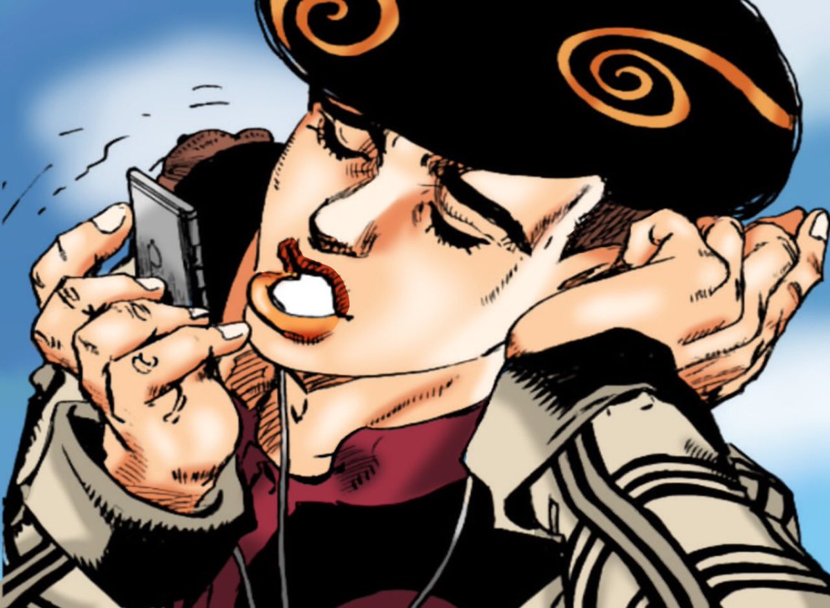 Tooru colored. (he is singing)