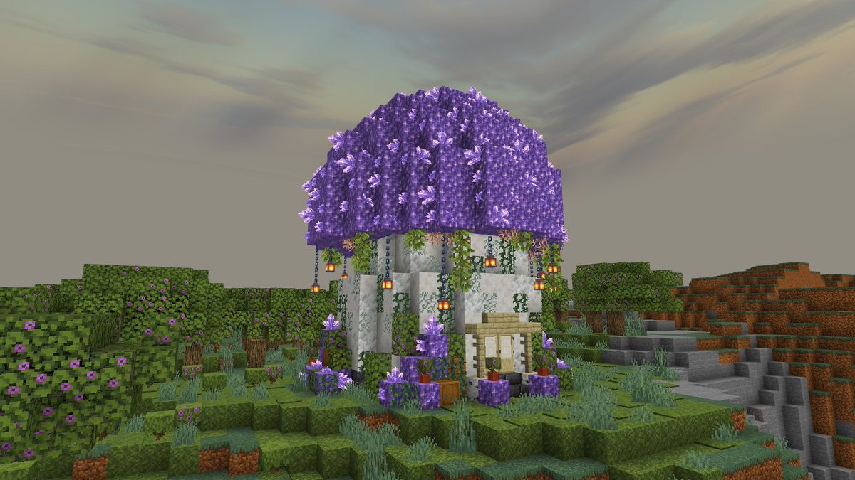 wormbuilds's tweet photo. amethyst mushroom house!!
#minecraft #minecraftupdate #Minecraftbuilds #minecraft117 #minecraftamethyst #minecraftmushroom #minecraftcandles https://t.co/NsRtEg3C2G