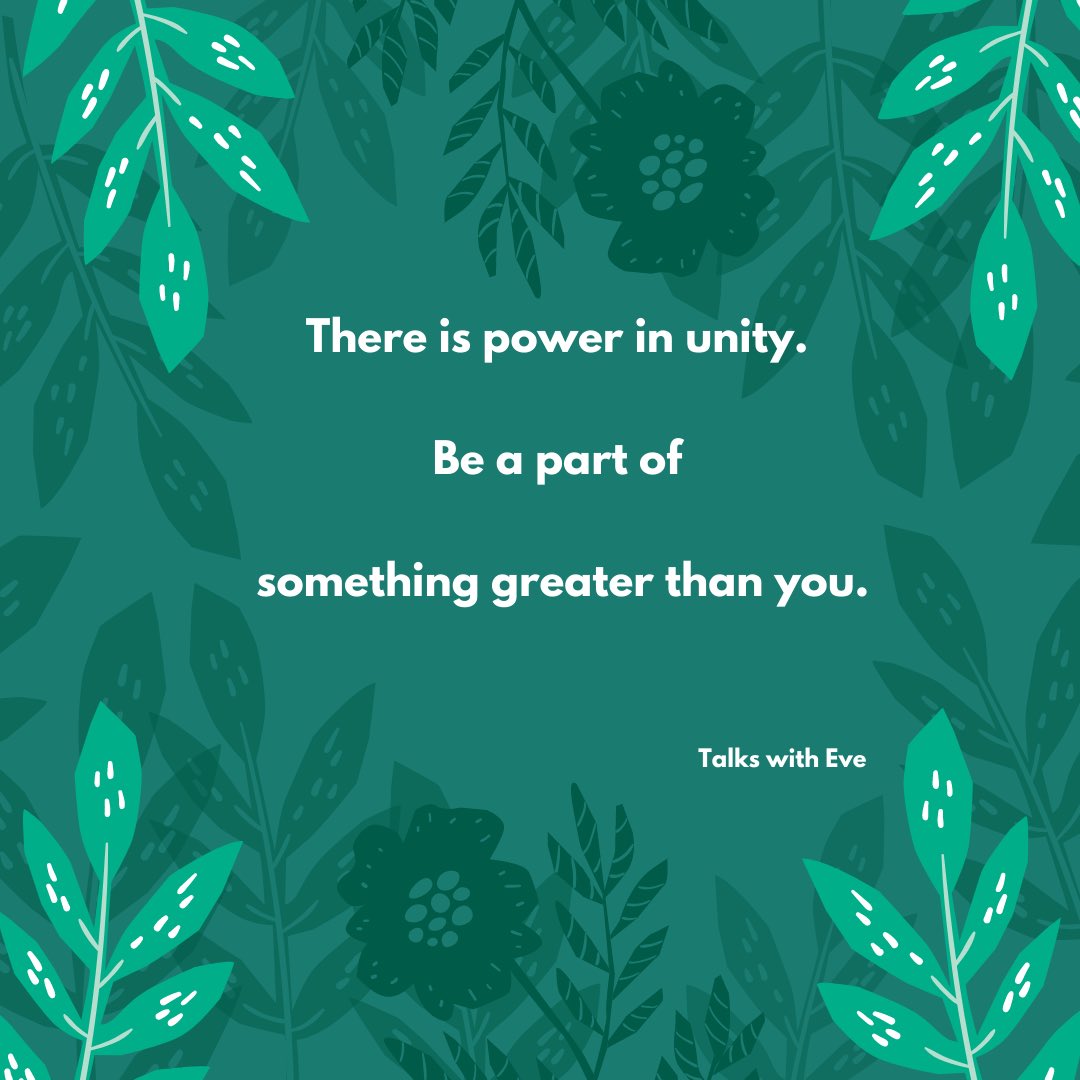 TalkswithEve on Twitter "You don’t exist in a vacuum. Everything you