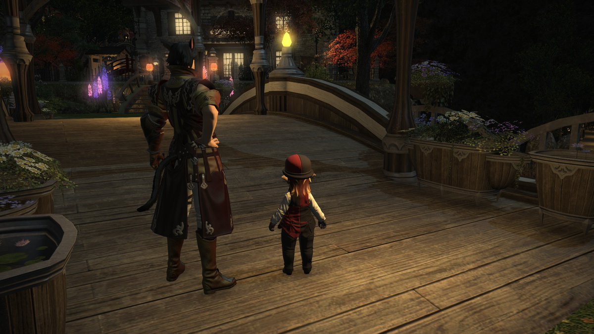 XCalibairsCrew's tweet photo. Little Xelty, The Golden #Bard running into his friend, Aethemar in the #LavenderBeds #Neighbourhood and showing off some #Glamours #FFXIV #Eorzea #HaFCrew 
#Steam #twitchaffiliate #Follow #retweet #Streamcasters https://t.co/REL3i5xWUD