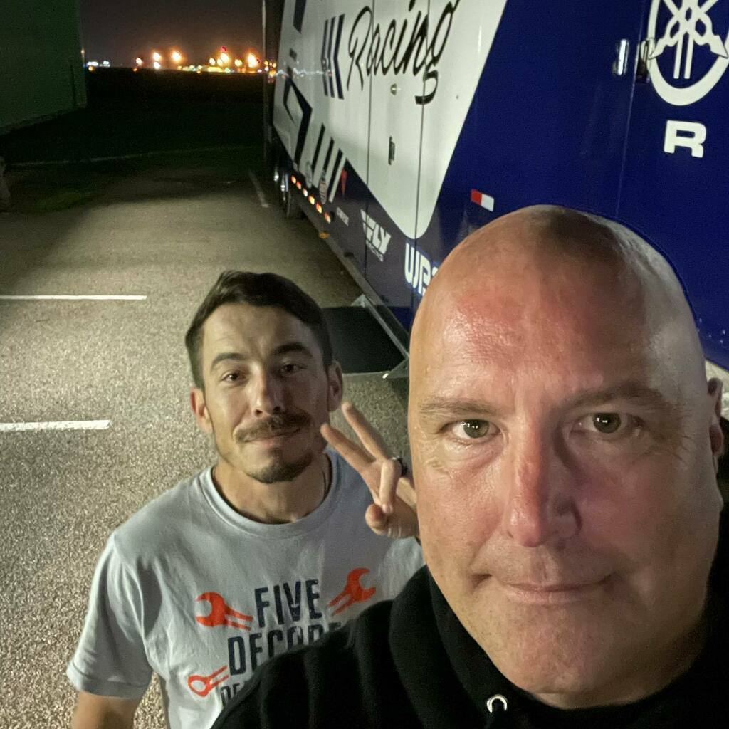 gregwhite's tweet photo. I stopped in the OWB to catch up with some long time friends. I got to see the @estensonracing shop. And Iโm thinking of starting a new career. #fulltuck Can we endurance race an Ohvale? Tomorrow itโs off to the final stop on this one. #homesweethome
.
.
#adventuremotorcyclโฆ https://t.co/tgg9OTGWdq