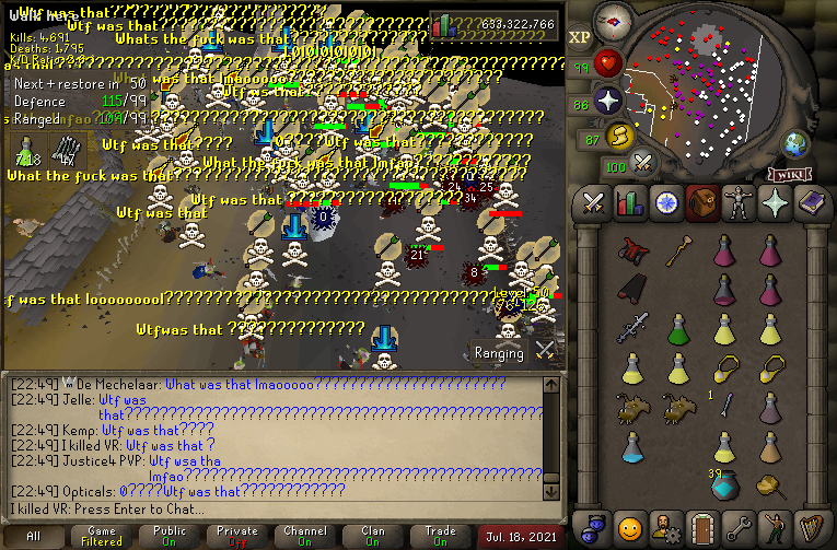 DivineForces's tweet photo. A huge feast for us tonight at midnight GMT - well past our timezone! 3 clans showing up to crash our fight vs Playdead, which includes a very prominent pull of 12 people from VR... Just what we've come to expect 😂 https://t.co/lqTiANjFjn