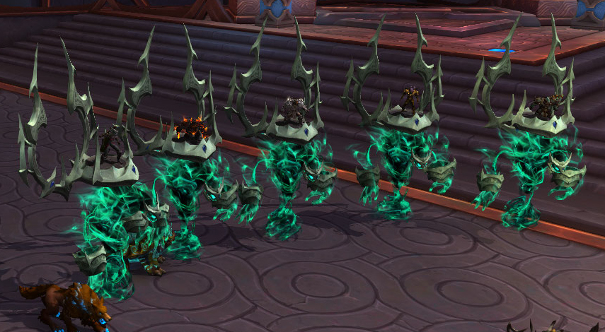 pheayre's tweet image. The extra mount is nice, but I'm more happy to be able to upgrade my Mythic+ gear to ilvl 246 for this tier! #ChainsofDomination #Shadowlands #Warcraft