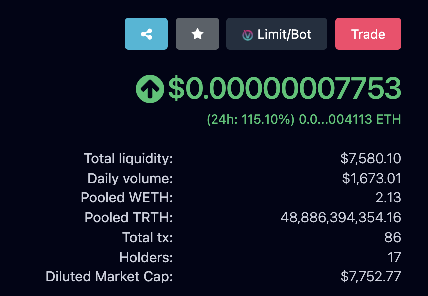 terethtoken's tweet photo. Are you planning to get on board this rocket ship? Join us on TG and load up on some TRTH! https://t.co/e1Lnu6t7ib #TRTH #Tereth https://t.co/Lhj91k142Q
