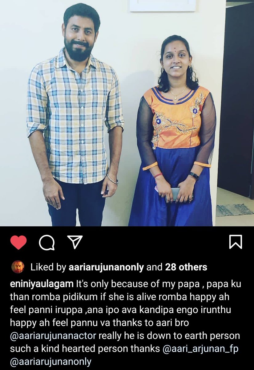 sha_shu1's tweet photo. https://t.co/0io2gGHWPM

@Aariarujunan Andha manasu dhan sir kadavul 🙏

Respect 🖖🥺 https://t.co/HUL0tB4Rkd