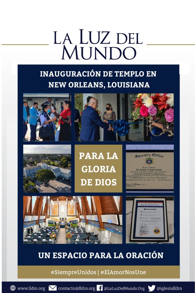 Bienvenidos - La Luz del Mundo Bienvenidos - La Luz del Mundo