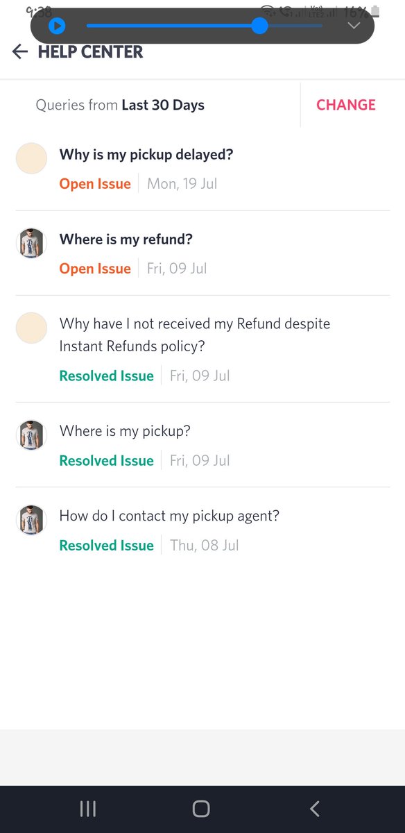 AakarshMittal1's tweet photo. Hi @myntra , I had scheduled a return pickup of my 2 items and they were picked up on 7th July at 11:30am by one of your agents. But the status was not updated. And I haven't received refund also. I have raised complaint many times but still no resolution. https://t.co/BuTqeO144w