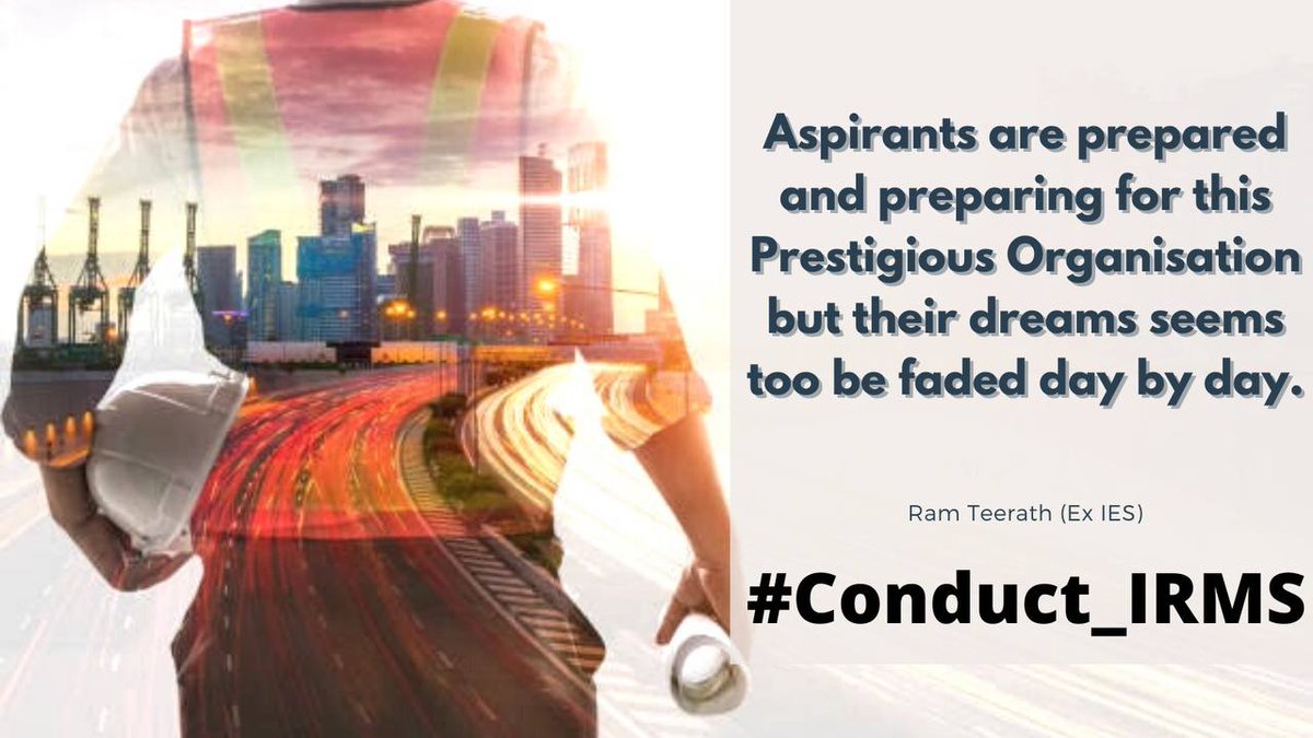 TARUNBI63873575's tweet image. #Release_IRMS_Notification 
#Recruit_IRMS_through_ESE 

@RailMinIndia please reply