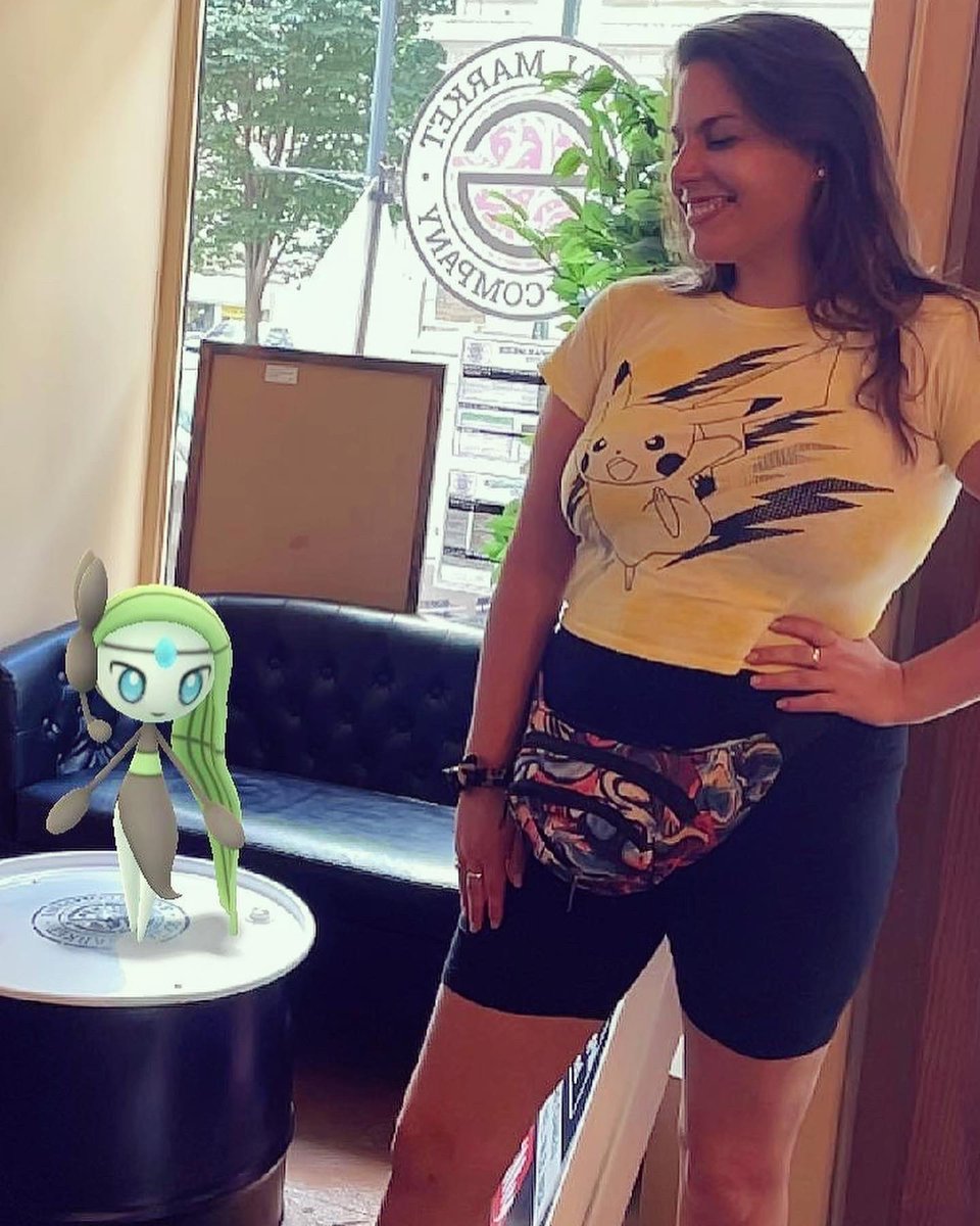 <a href="/PokemonGoApp/">Pokémon GO</a> I had so much fun! And I was featured in the app! Thank you 😊 that was so cool!