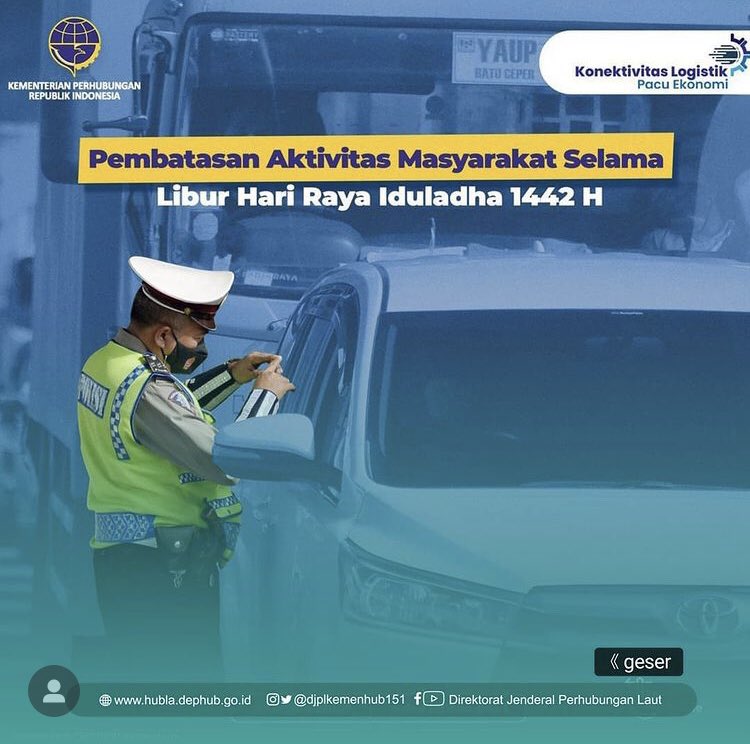 disnav_kendari's tweet photo. #Mintul dan #MinHub mau kasih informasi penting untuk #Kawanlaut dan #KawulaModa yang sebentar lagi merayakan Hari Raya Iduladha 1442 H,disimak yuk!
Tetap #DiRumahSaja, hindari tatap muka, dan manfaatkan teknologi informasi untuk tetap menjalin silaturahmi.
#TransportasiMaju https://t.co/TWKJvJ0Thm