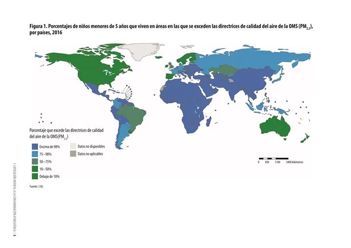 ¿Sabías que la pobreza está relacionada con una mayor exposición a riesgos medioambientales para la salud?
La mortalidad por las partículas del aire es mayor en países con renta baja y media particularmente en África, Sudeste Asiático, Mediterráneo Oriental y Pacífico Occidental